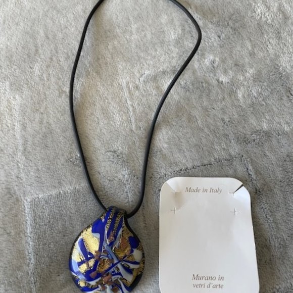 Gorgeous Italy Mirano Glass Necklace - Picture 4 of 5
